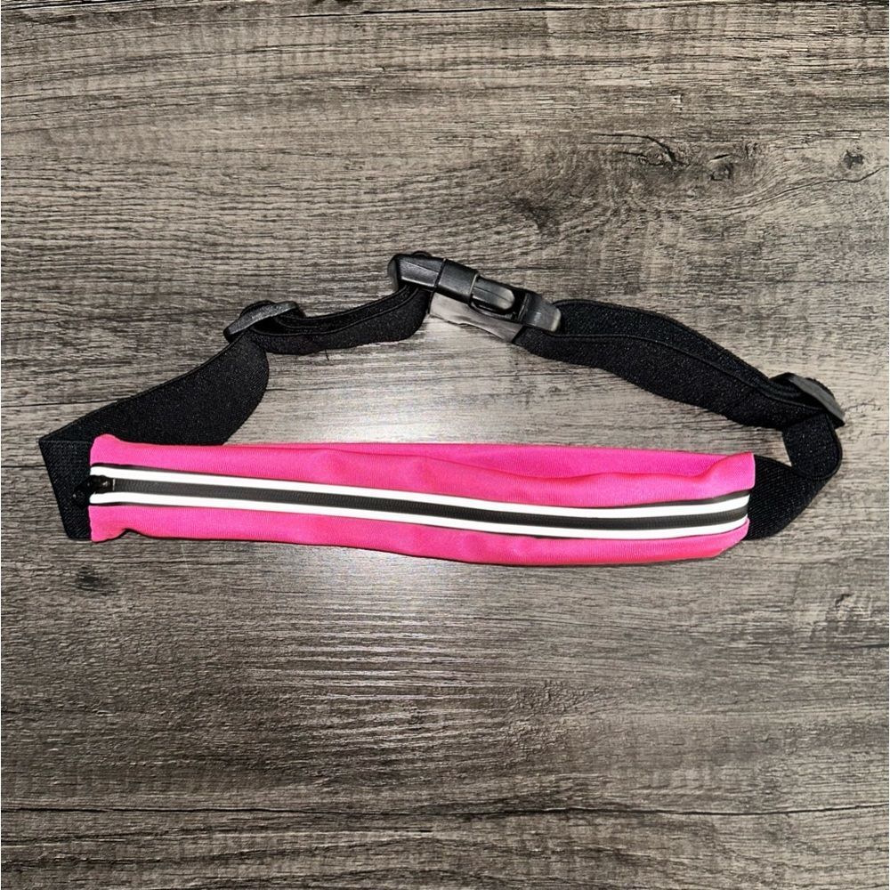 1-Pocket Running/‎ Fitness Waist Pack Hot Pink Fannypack Belt Bag - Picture 5 of 6